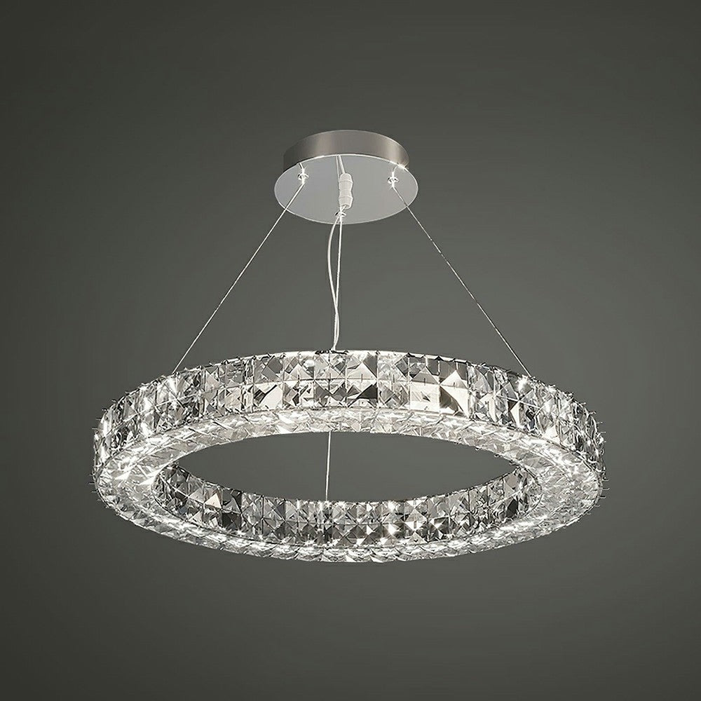 Luxury Crystal Circular Chandelier