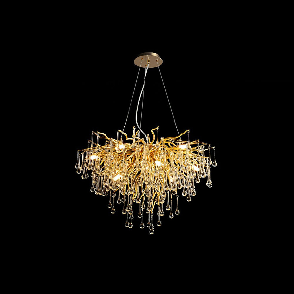 Waterdrop Crystal Chandelier