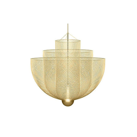 Mesh Metal Chandelier