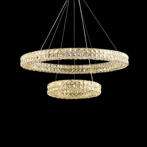 Luxury Crystal Circular Chandelier