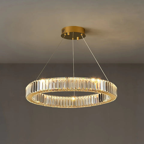 Circular Crystal Chandelier