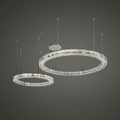 Luxury Crystal Circular Chandelier