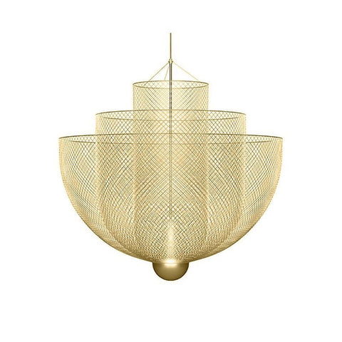 Mesh Metal Chandelier