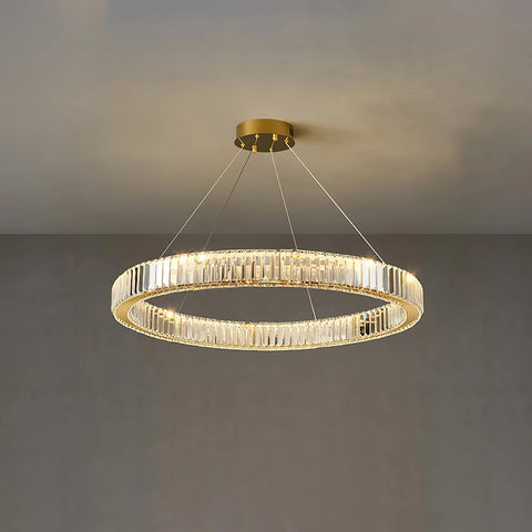 Circular Crystal Chandelier