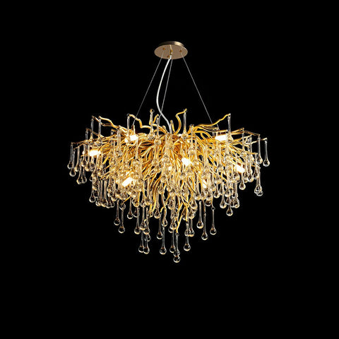 Waterdrop Crystal Chandelier