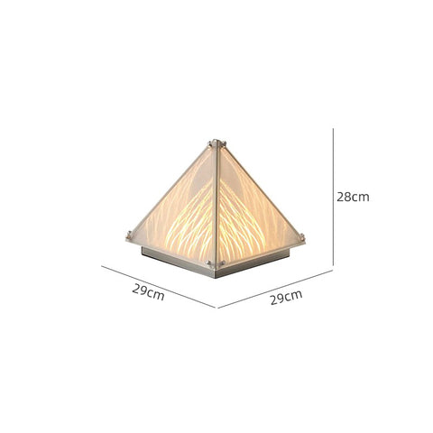 Pyramid Table Lamp