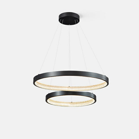 Black Circular Chandelier