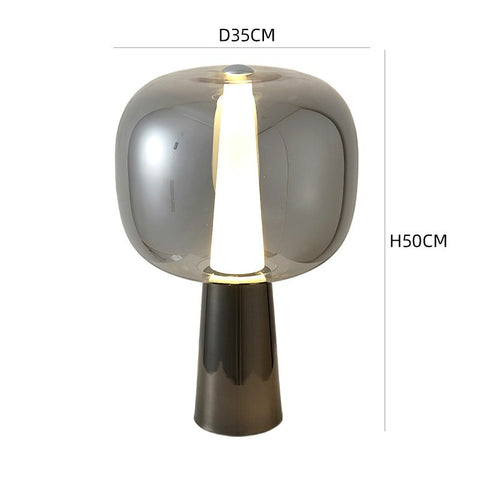 Glass Table Lamp