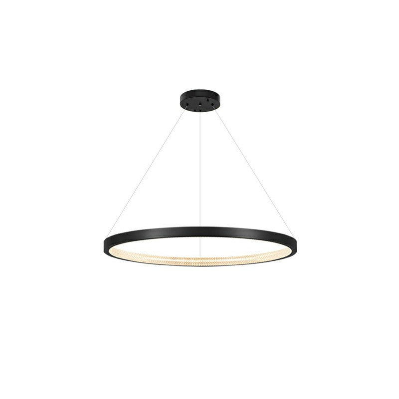 Black Circular Chandelier
