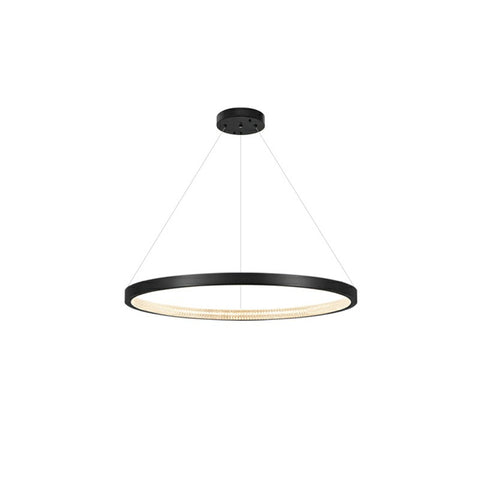 Black Circular Chandelier