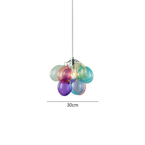 Colorful Bubble Chandelier